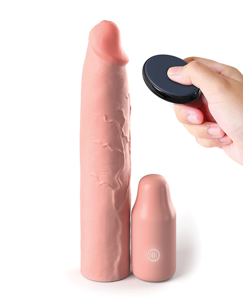 X-tensions Elite 9" Sleeve Vibrating in Light | Kinkly
