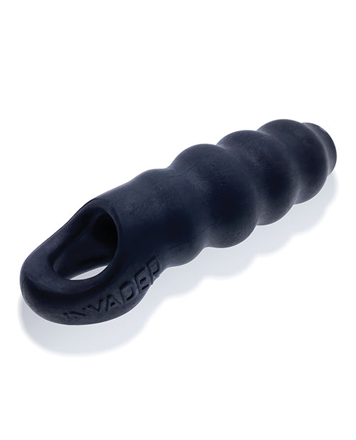 The Oxballs Invader Cocksheath in Black | Kinkly