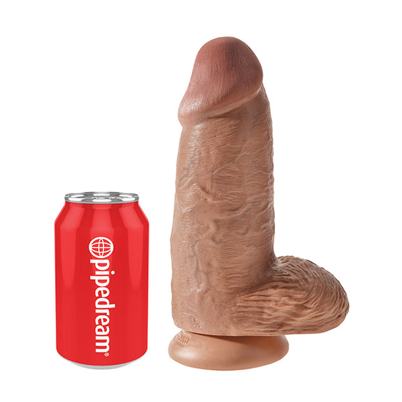 King Cock 9" Chubby in Tan | Kinkly