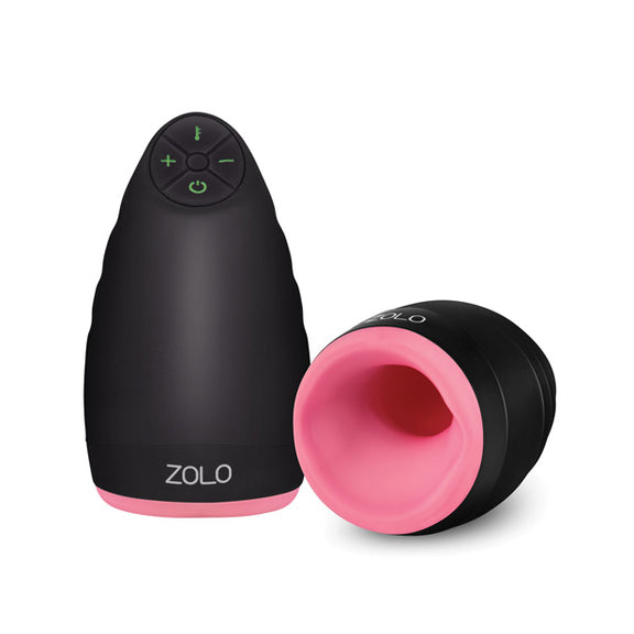 Two Zolo Pulsating Dome next to one another, showcasing the interior of the toy as well as the four-button control structure of the toy. | Kinkly Shop