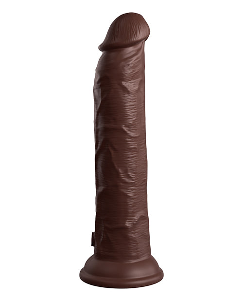King Cock Elite Dual Density Vibrating Silicone Cock with remote