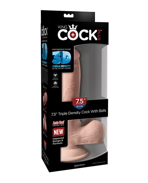 King Cock Plus Triple Density Cock with Balls