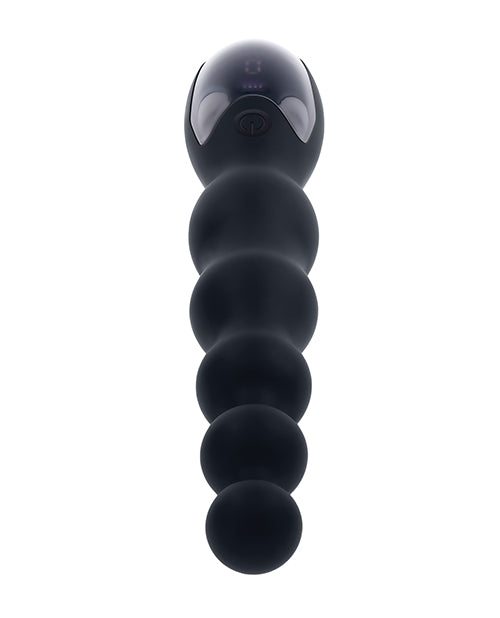 Close up on the bulbed design of the shaft of the Zero Tolerance Backdoor Baton | Kinkly Shop