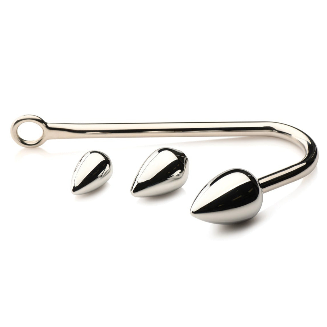 Aluminum Anal Hook & Plug Set BDSM Predicament Bondage Kit Kinkly Shop Aluminum Anal Hook & Plug Set BDSM Predicament Bondage Kit Kinkly Shop
