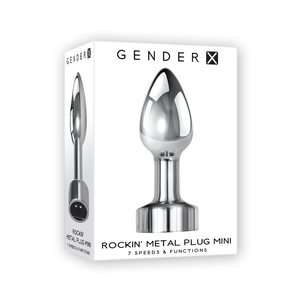 Gender X Rockin' Metal Plug Anal Plug