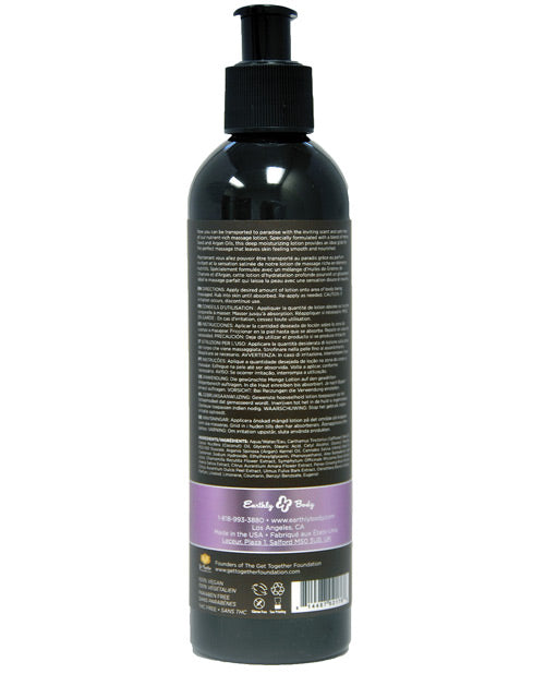Earthly Body Hemp Seed Massage Lotion