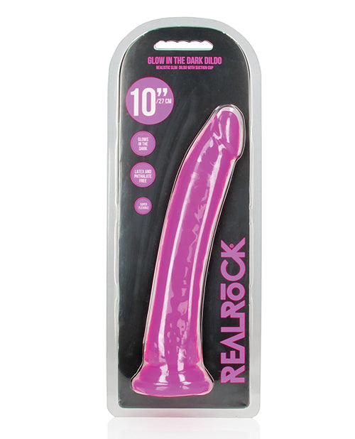 Shots Realrock Slim Dildo Glow In The Dark