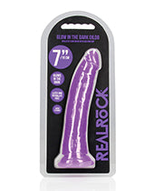 Shots Realrock Slim Dildo Glow In The Dark