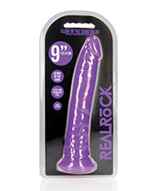 Shots Realrock Slim Dildo Glow In The Dark