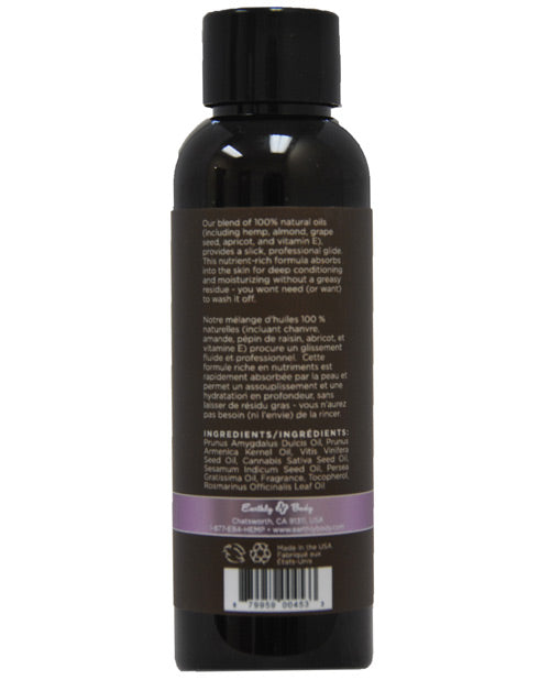 Earthly Body Massage & Body Oil