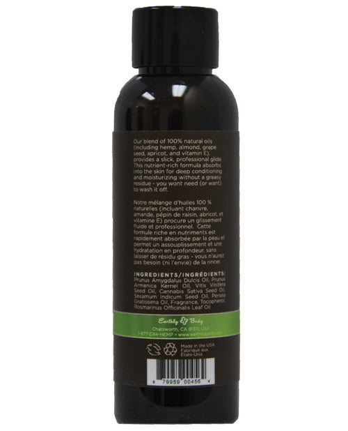 Earthly Body Massage & Body Oil