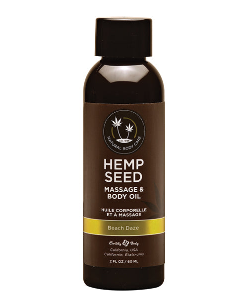 Earthly Body Massage & Body Oil