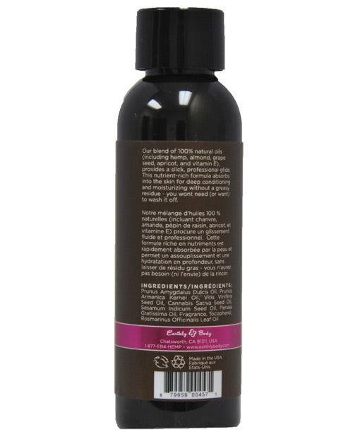 Earthly Body Massage & Body Oil