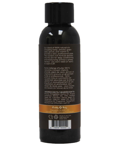 Earthly Body Massage & Body Oil