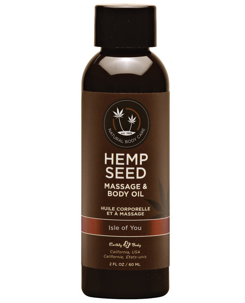 Earthly Body Massage & Body Oil