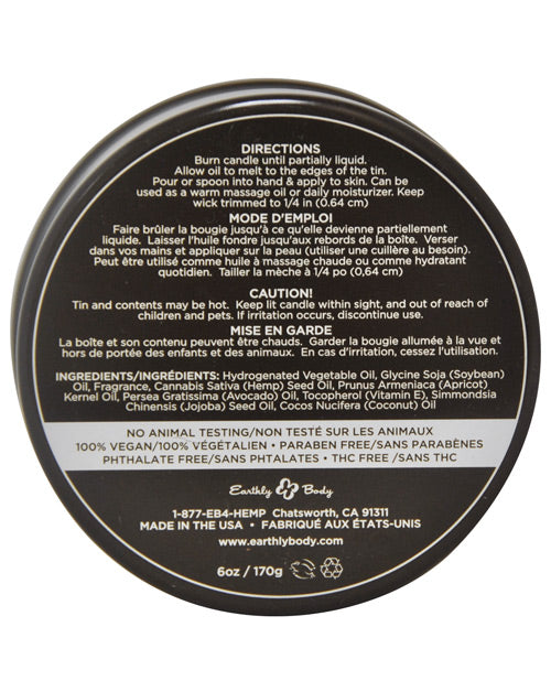 Earthly Body Suntouched Hemp Candle