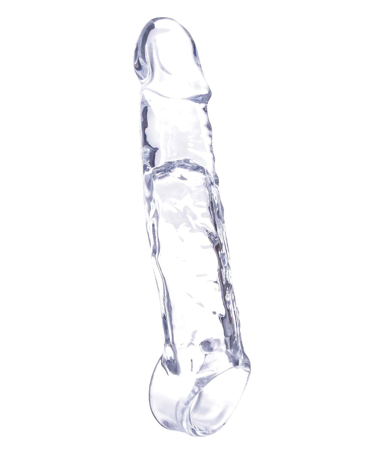 The Magic Penis Extender & Ball Strap in front of a plain white background | Kinkly