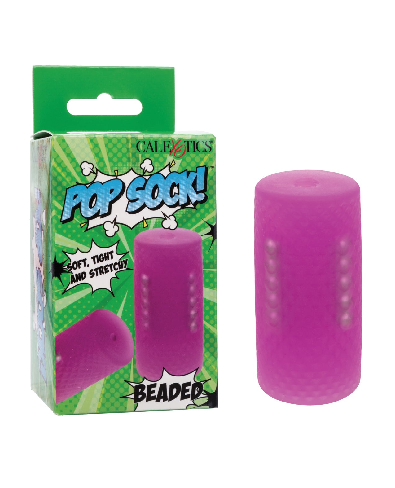 Pop Sock! Beaded Stroker - Clear
