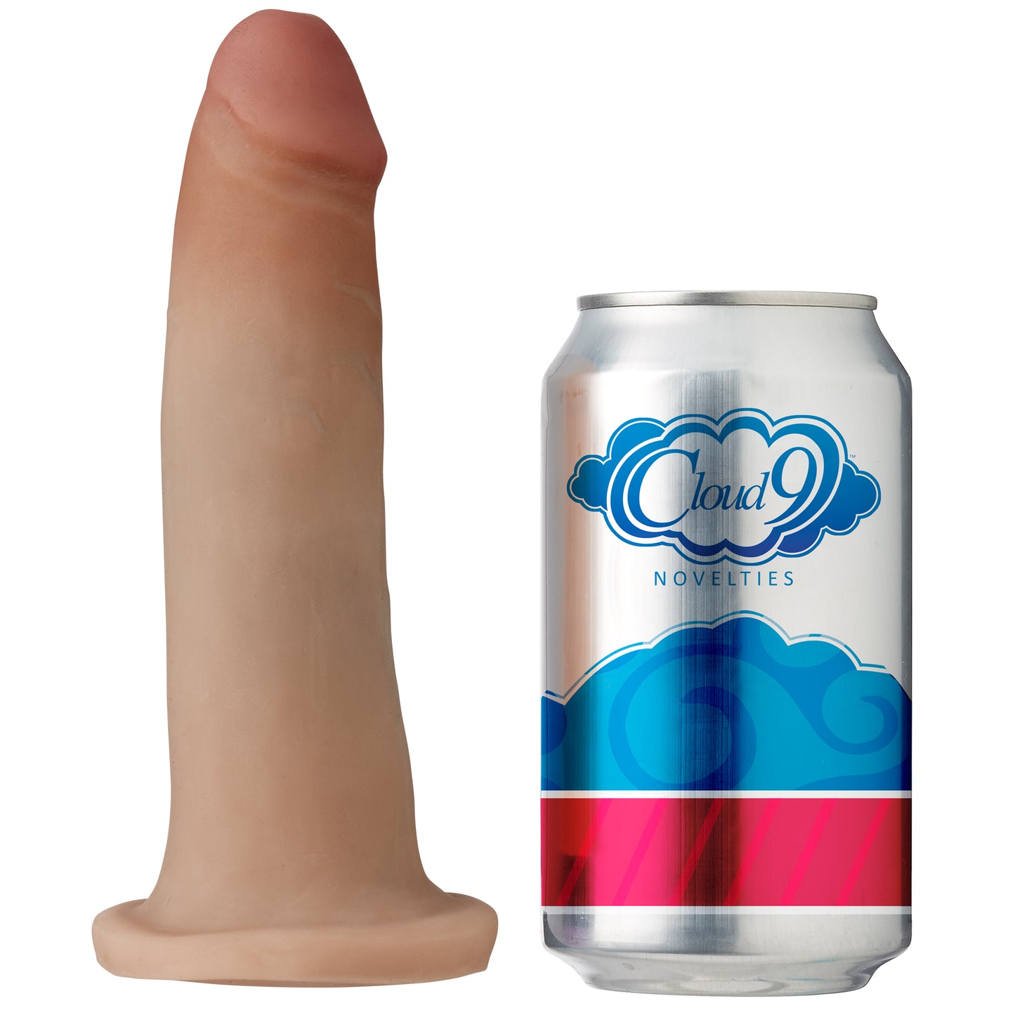 Cloud 9 dual density dildo touch 7in w/ no balls light