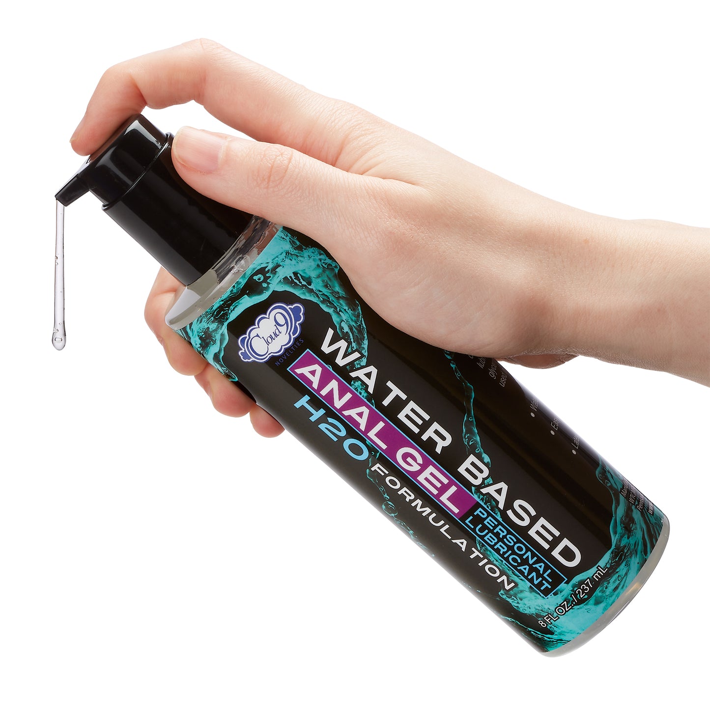 Cloud 9 h2o anal play gel 4oz