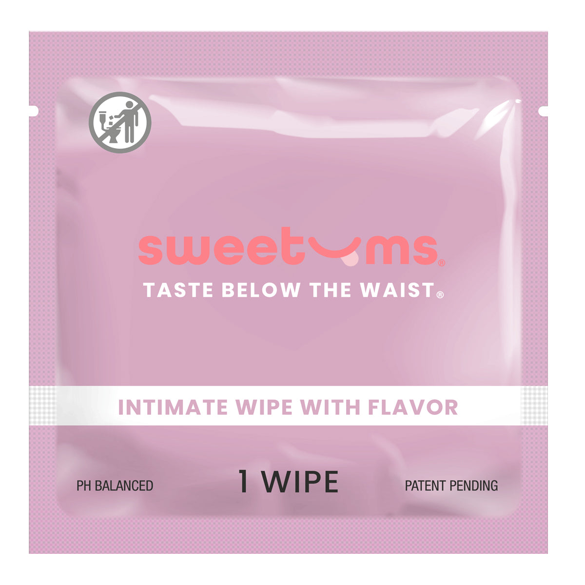 Sweetums Intimate Wipes Honey Lavender Flavor