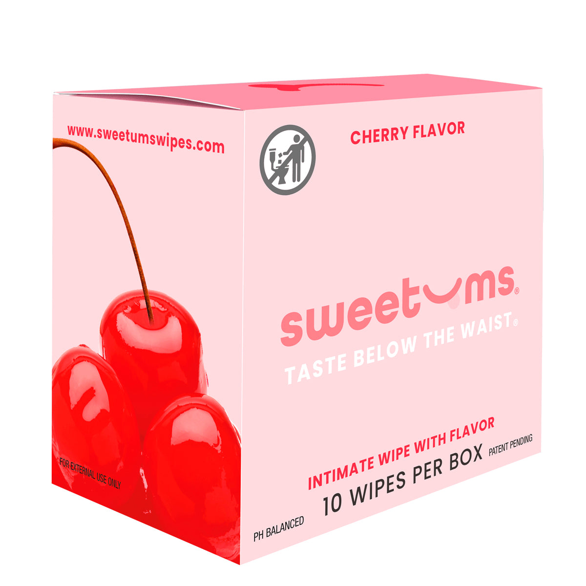 Sweetums Intimate Wipes Honey Lavender Flavor