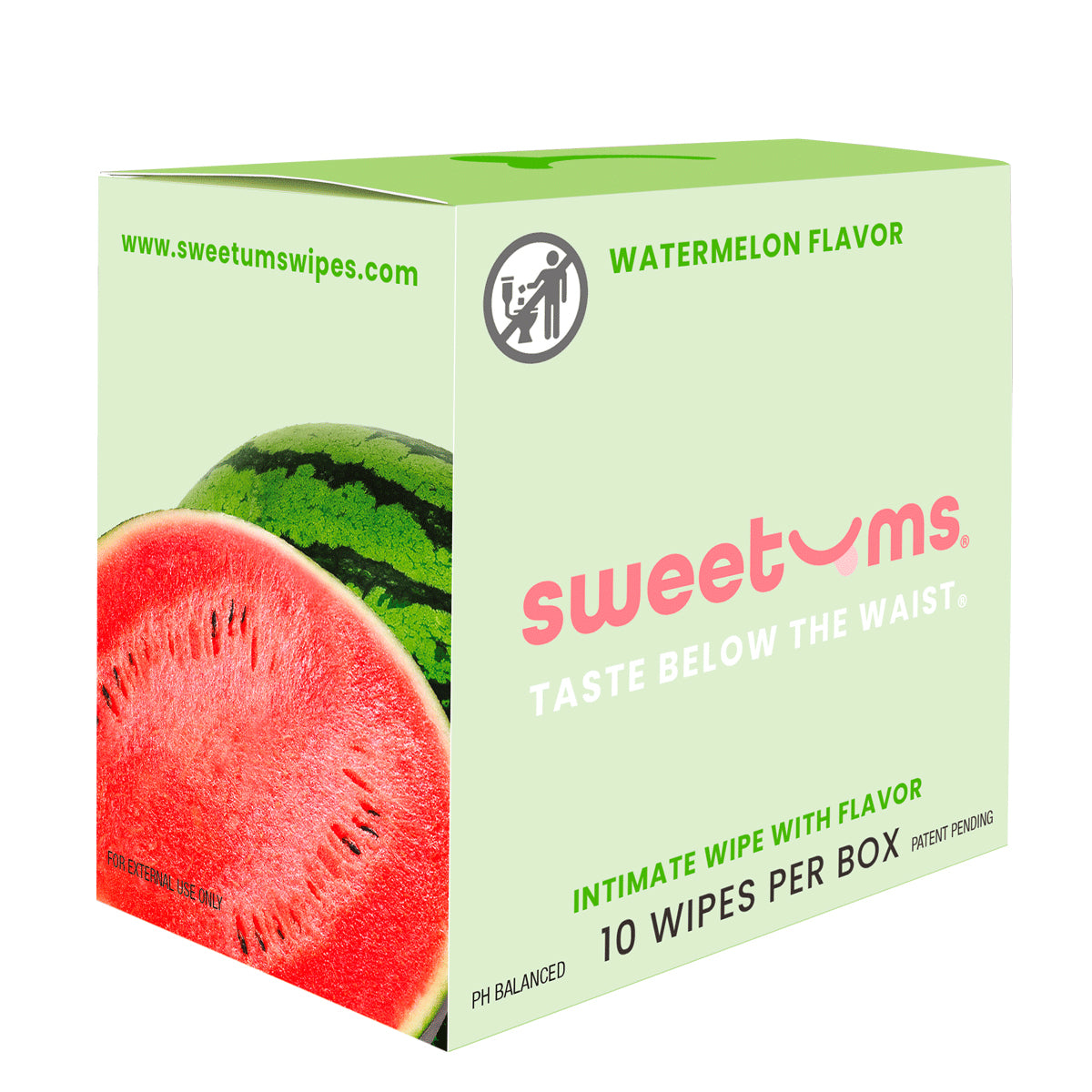 Sweetums Intimate Wipes Honey Lavender Flavor