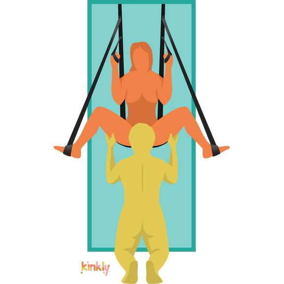 Nocturnal Over-the-Door Sex Swing