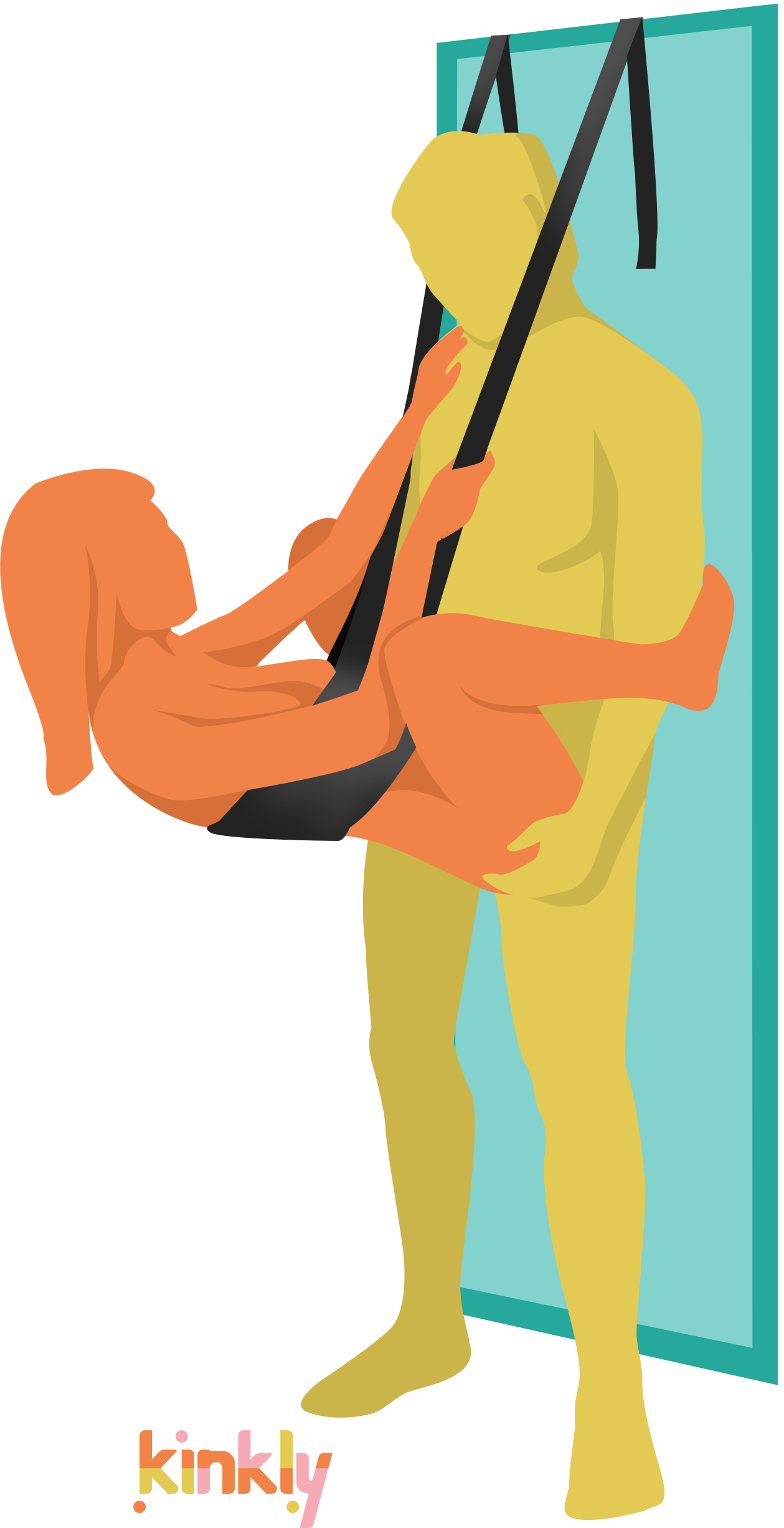 Nocturnal Over-the-Door Sex Swing