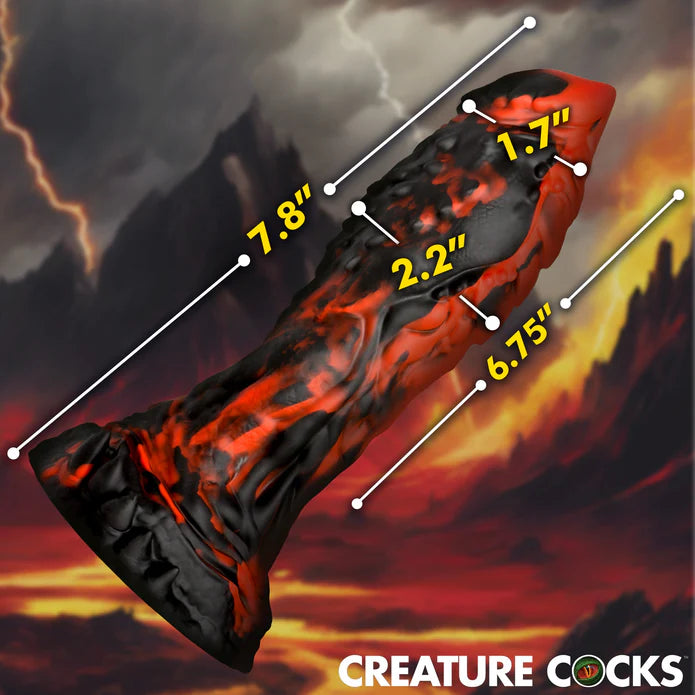Creature Cocks Vibrating Inferno Cock