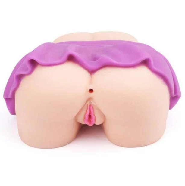 Close-up on the vulva and anal entrance of the Alexis Monroe in a Mini Skirt | Kinkly Shop