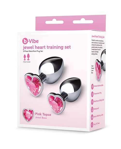 B-Vibe Jewel Metal Training Set