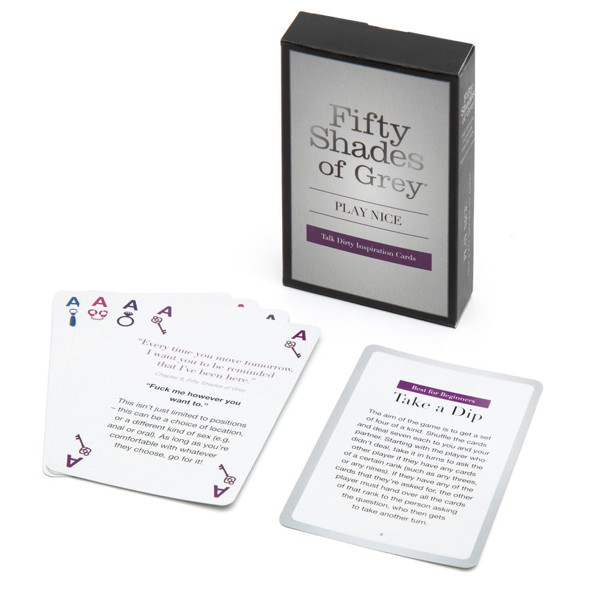 "Play Nice, Talk Dirty" Card Game