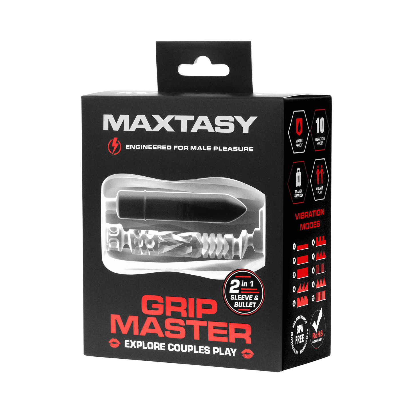 Maxtasy Grip Master Sleeve & Bullet