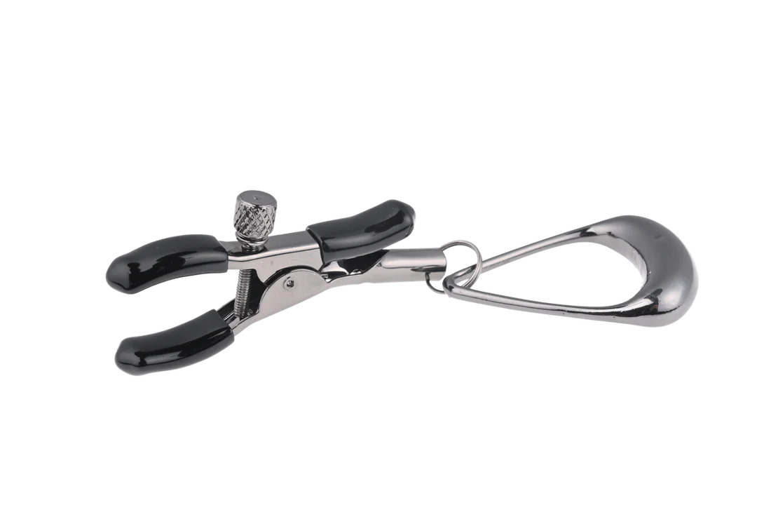 Sportsheets Velvet Noir Tuggable Nipple Clamps