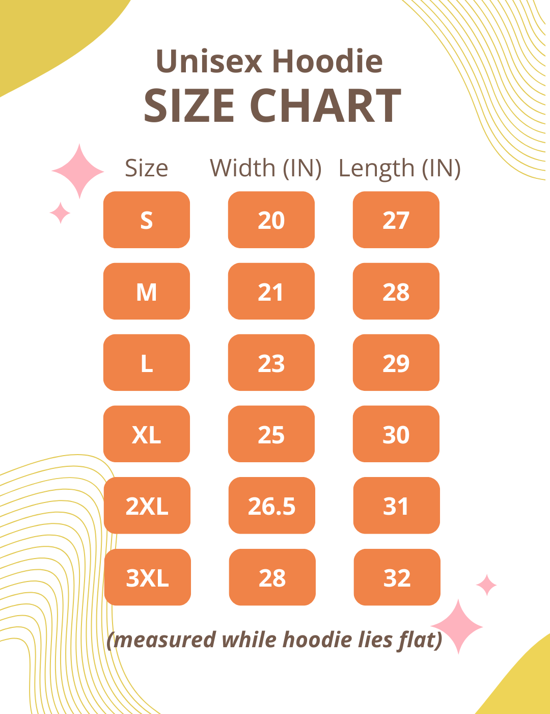 Size chart for the Sex.com Unisex Hoodie Black. All product measurements can be found inside the text of the product description. | Kinkly Shop