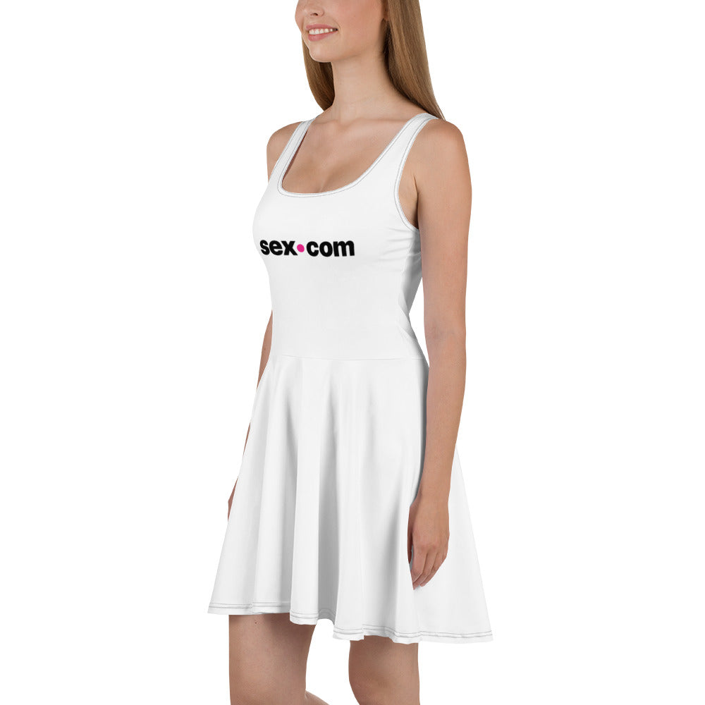 Vestido skater de Sex.com - Blanco