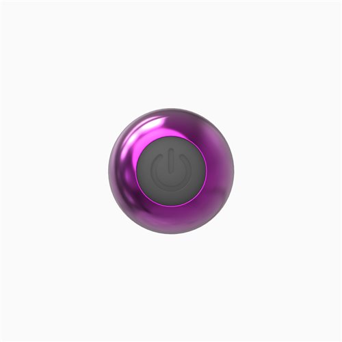 Close-up on the single button on the base of the PowerBullet Bullet Point | Kinkly Shop