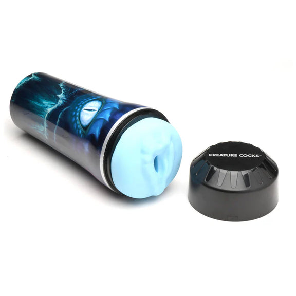 The Creature Cocks Pussidon in front of a plain white background | Kinkly Shop