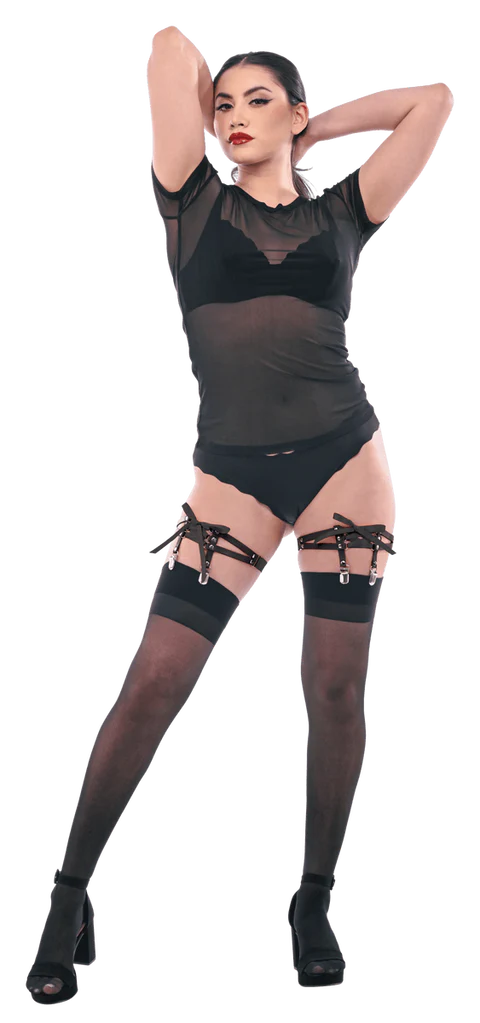 Laced-Up Garters