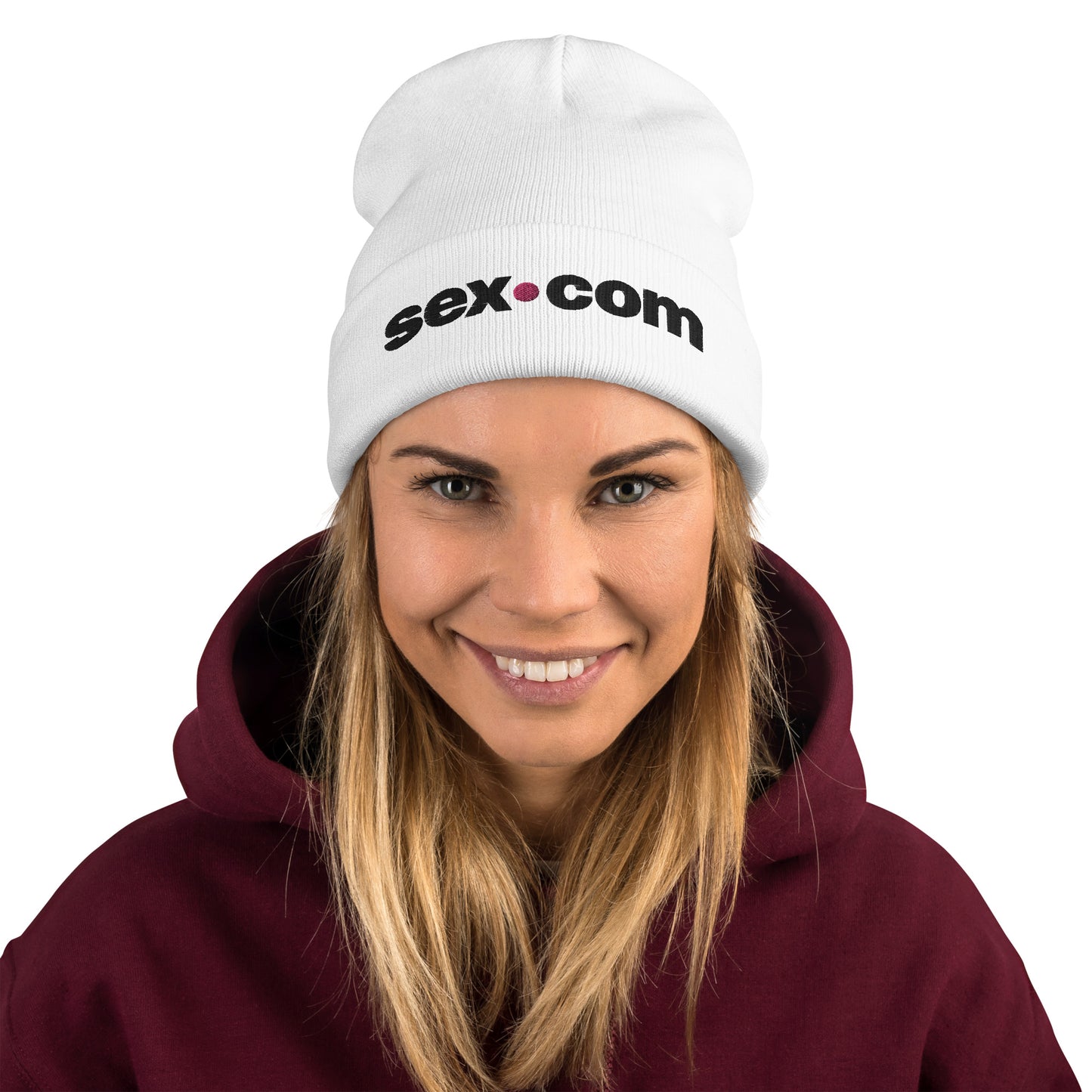 Gorro Sex.com - Blanco