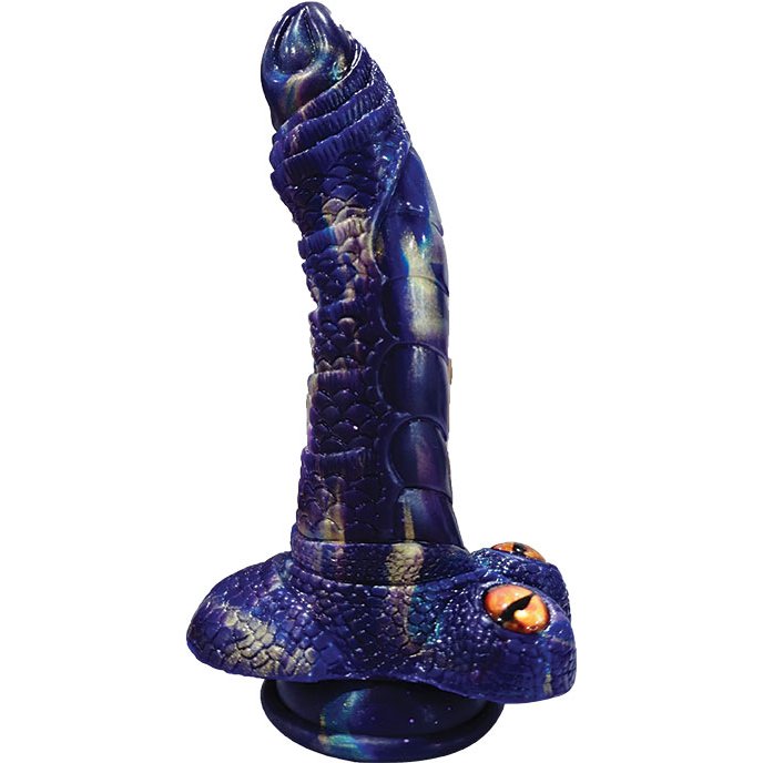 The Monster Romance Vibrating Serpent Seducer in front of a plain white background | Kinkly Shop
