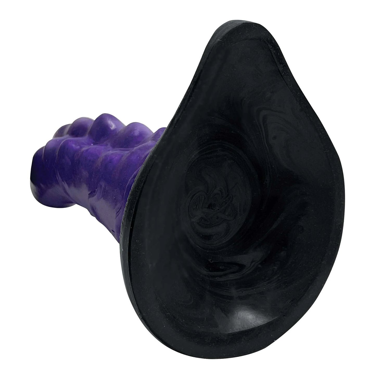 Close up of the base of the Creature Cocks Orion Invader dildo. | Kinkly Shop
