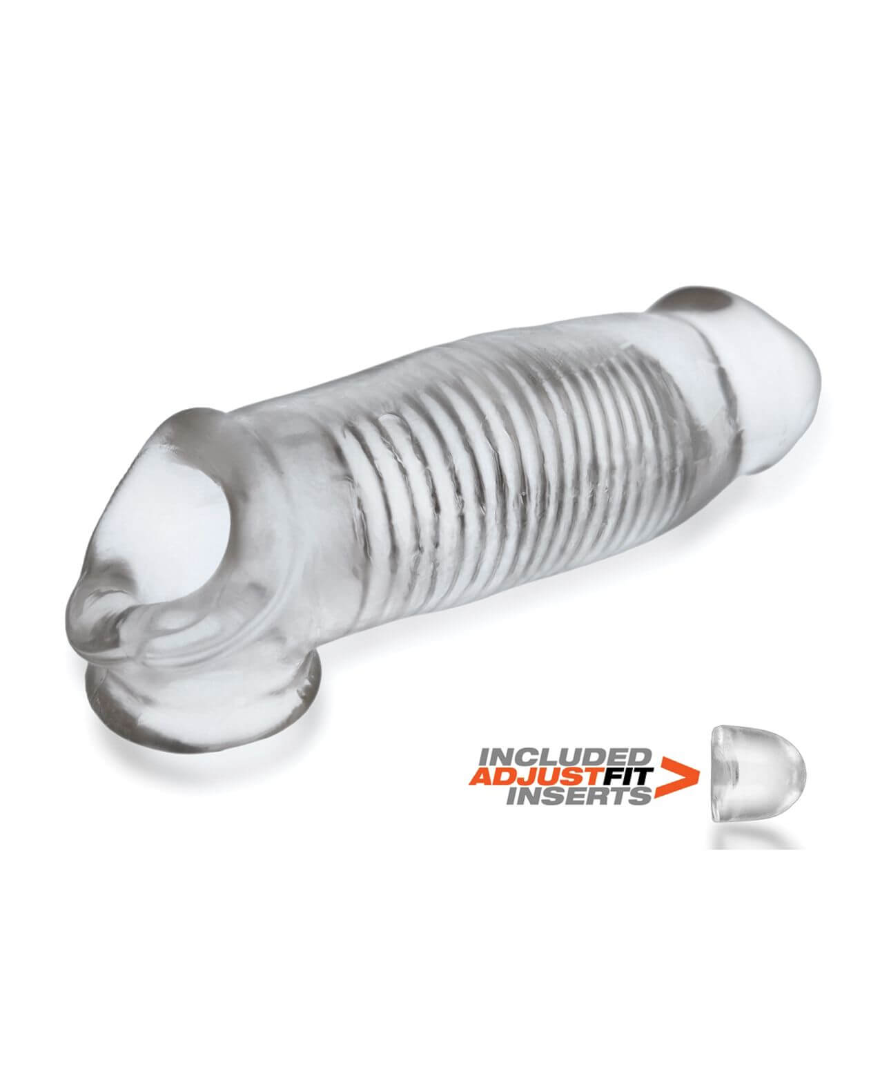 Close-up on the two holes at the base of the extender. This is a ball support strap and the hole where the shaft is inserted. | Kinkly Shop