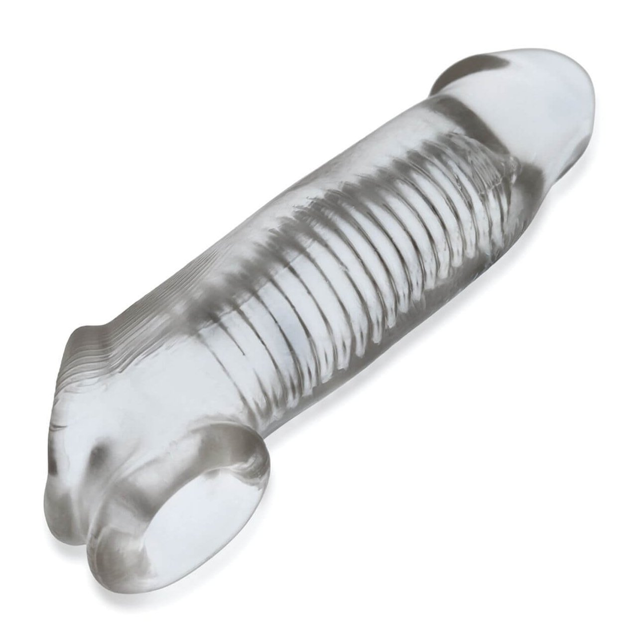 Close up of the ribbing on the inside of the Oxballs Hulk. It's designed to pleasure the wearer. | Kinkly Shop