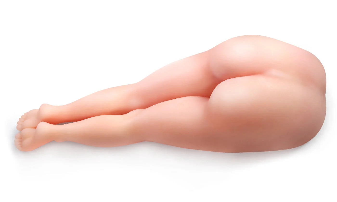 View from the top of the butt showcasing the lower back that's on the top of the butt. | Kinkly Shop