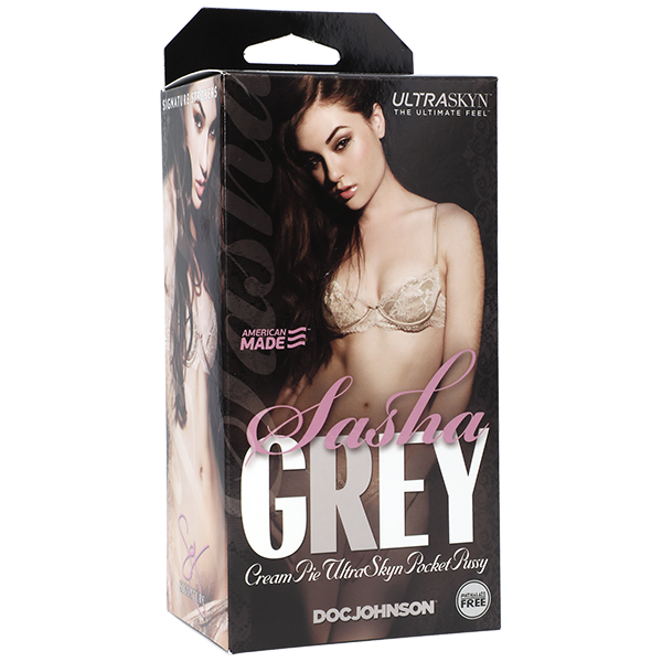 Packaging for the Signature Strokers Sasha Grey Vulva stroker | Kinkly Shop