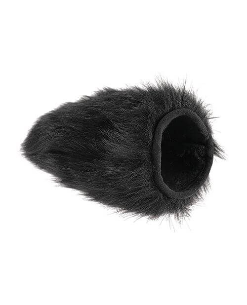 The Sportsheets Spiked Sensory Mitt in front of a plain white background with the opening for the Mitt spread wide open. It looks like a very wide, spacious hole to put in a hand. | Kinkly Shop