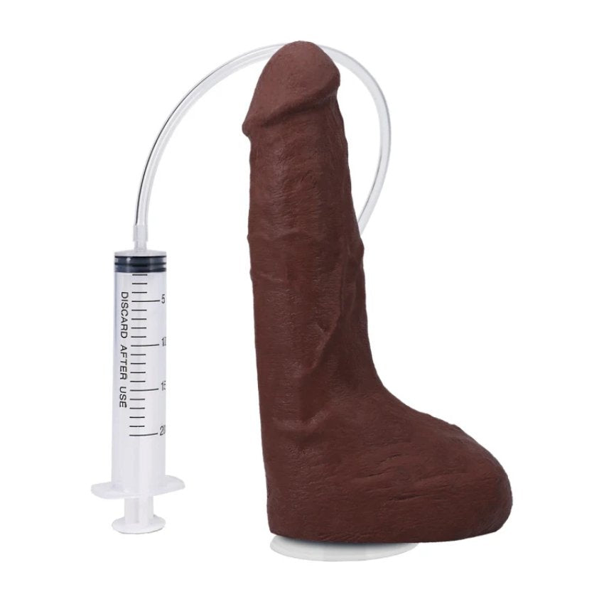 ULTRASKYN Squirting Dildo Realistic 9.5" Cock with Cum Feature Kinkly Shop ULTRASKYN Squirting Dildo Realistic 9.5" Cock with Cum Feature Kinkly Shop