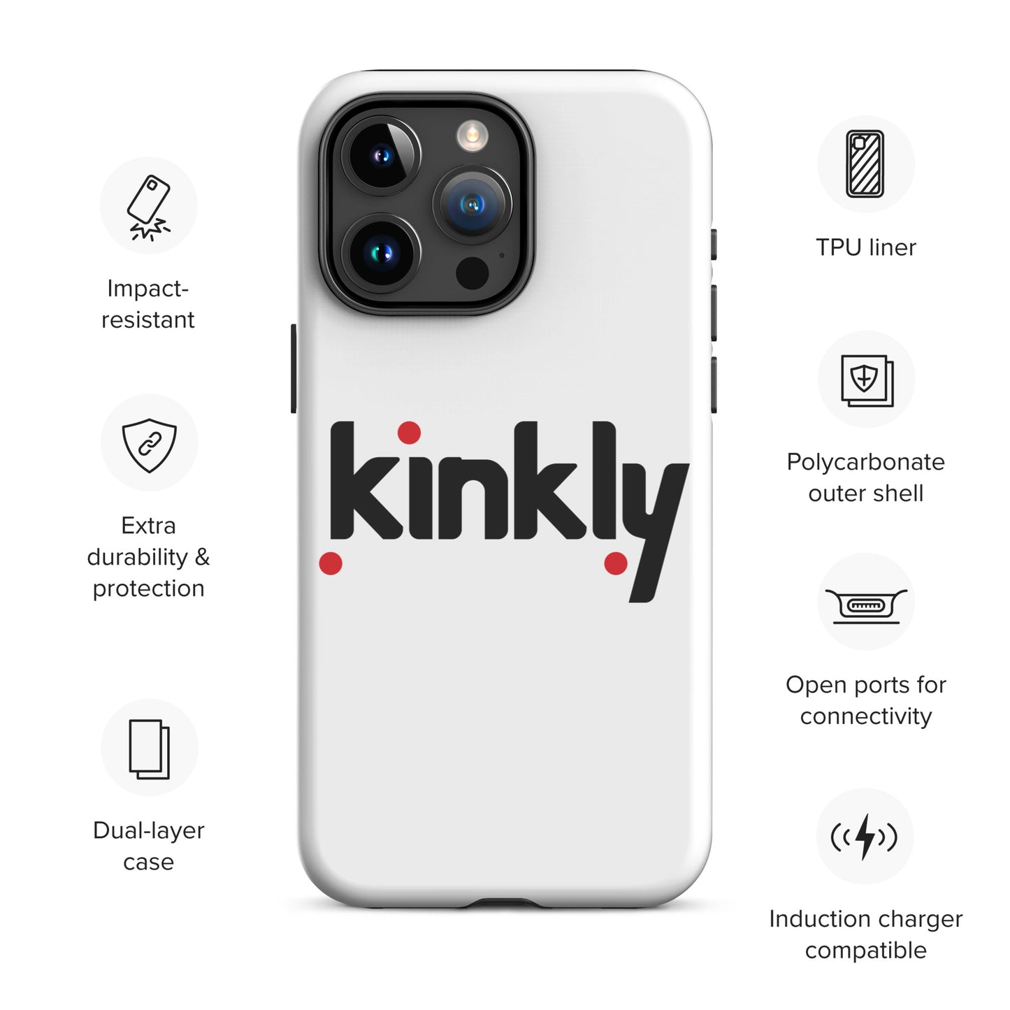 Coque Kinkly Tough pour iPhone®